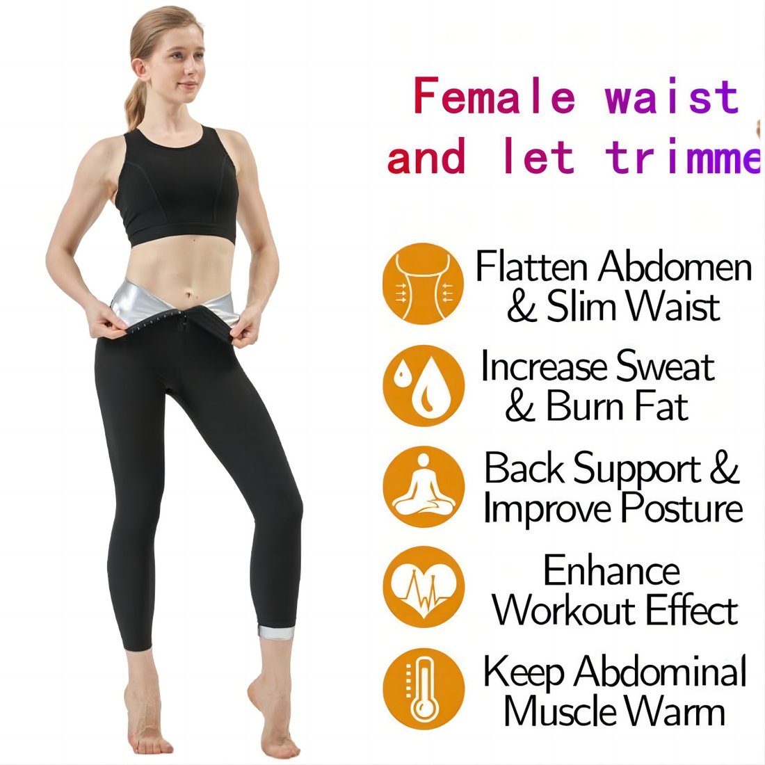 BIG SALE 49% OFF - Waist Trainer for Women Sport Shapewear