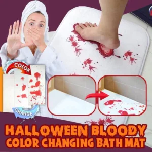 blood bath mat