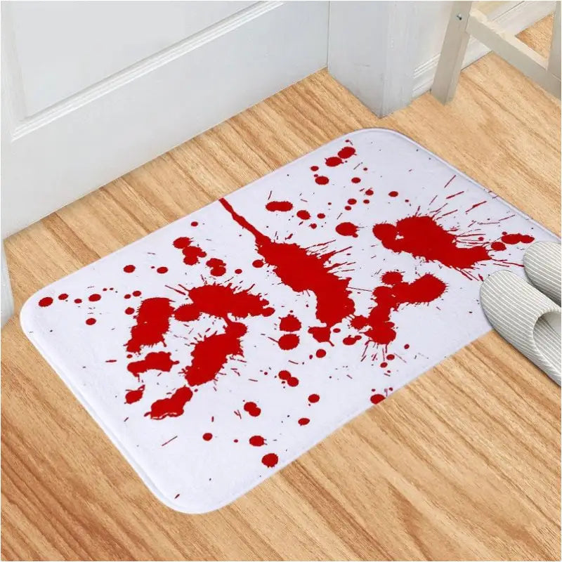 Blood Splatter Bath Mat