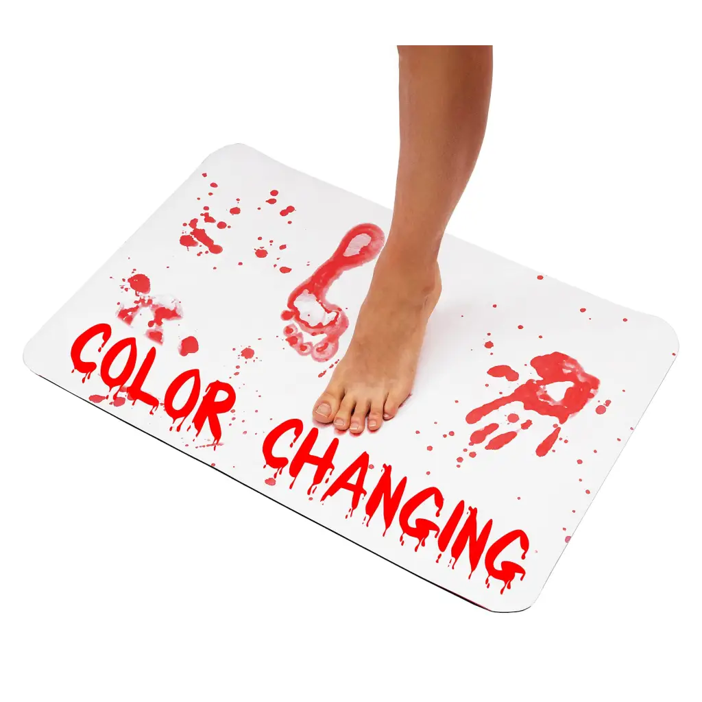 Blood Splatter Bath Mat