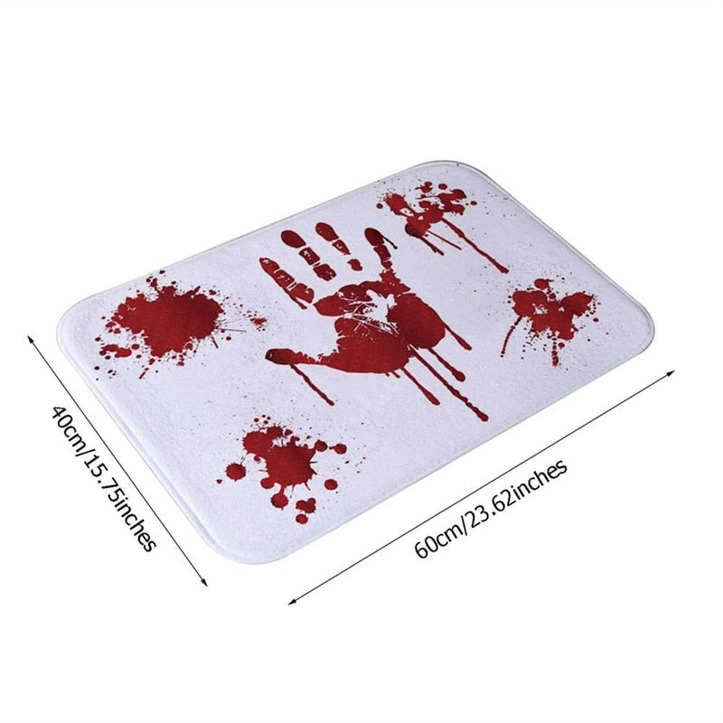 Bloody Footprint Mat