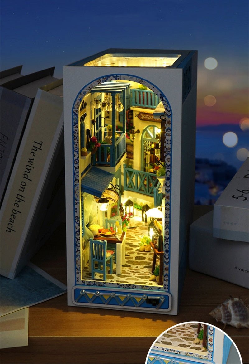 Book Nooks DIY 3D Wooden Puzzle