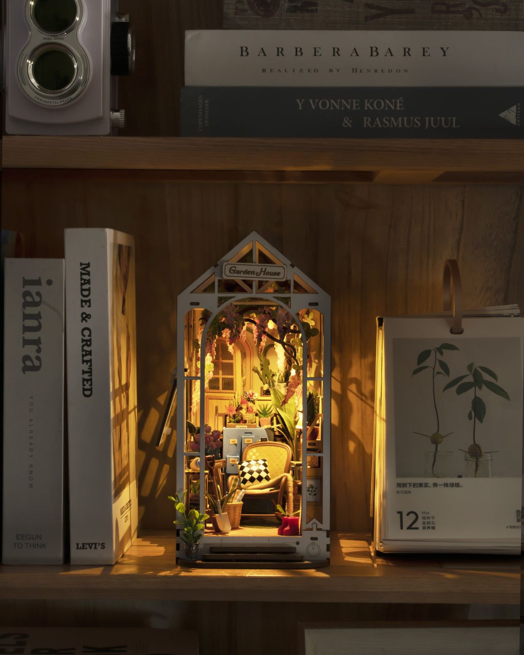 Book Nooks DIY 3D Wooden Puzzle