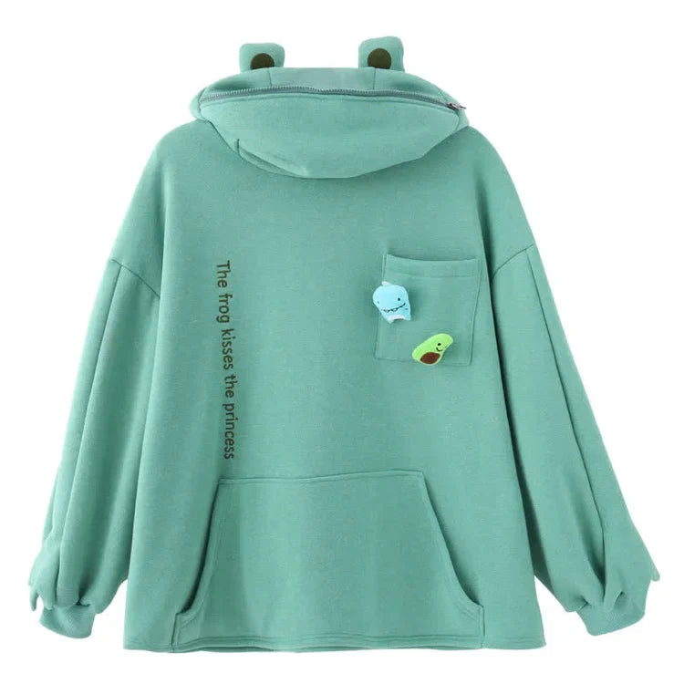 Brashmi Frog Hoodie