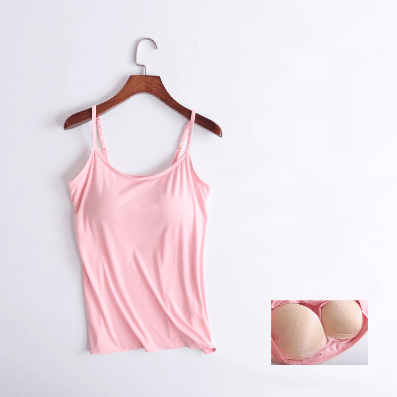 Camisole Tank With Built-In Bra