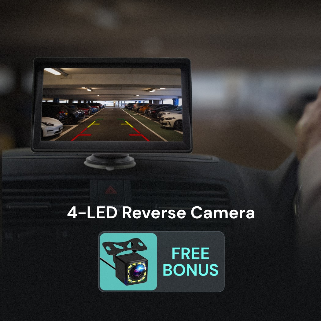 CarVamp Drive Screen + Reverse Camera (2023 Edition)