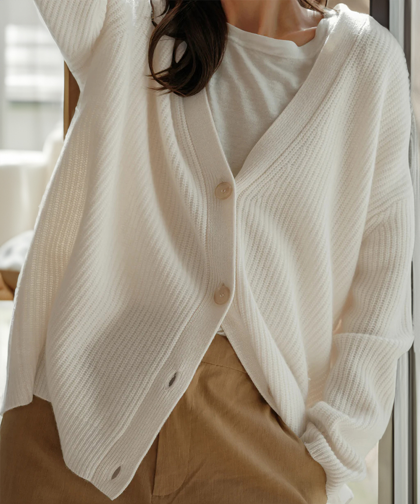 Cashmere Cocoon Cardigan