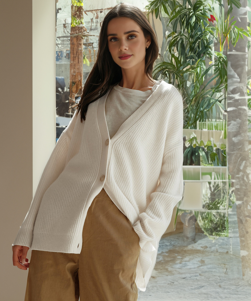 Cashmere Cocoon Cardigan