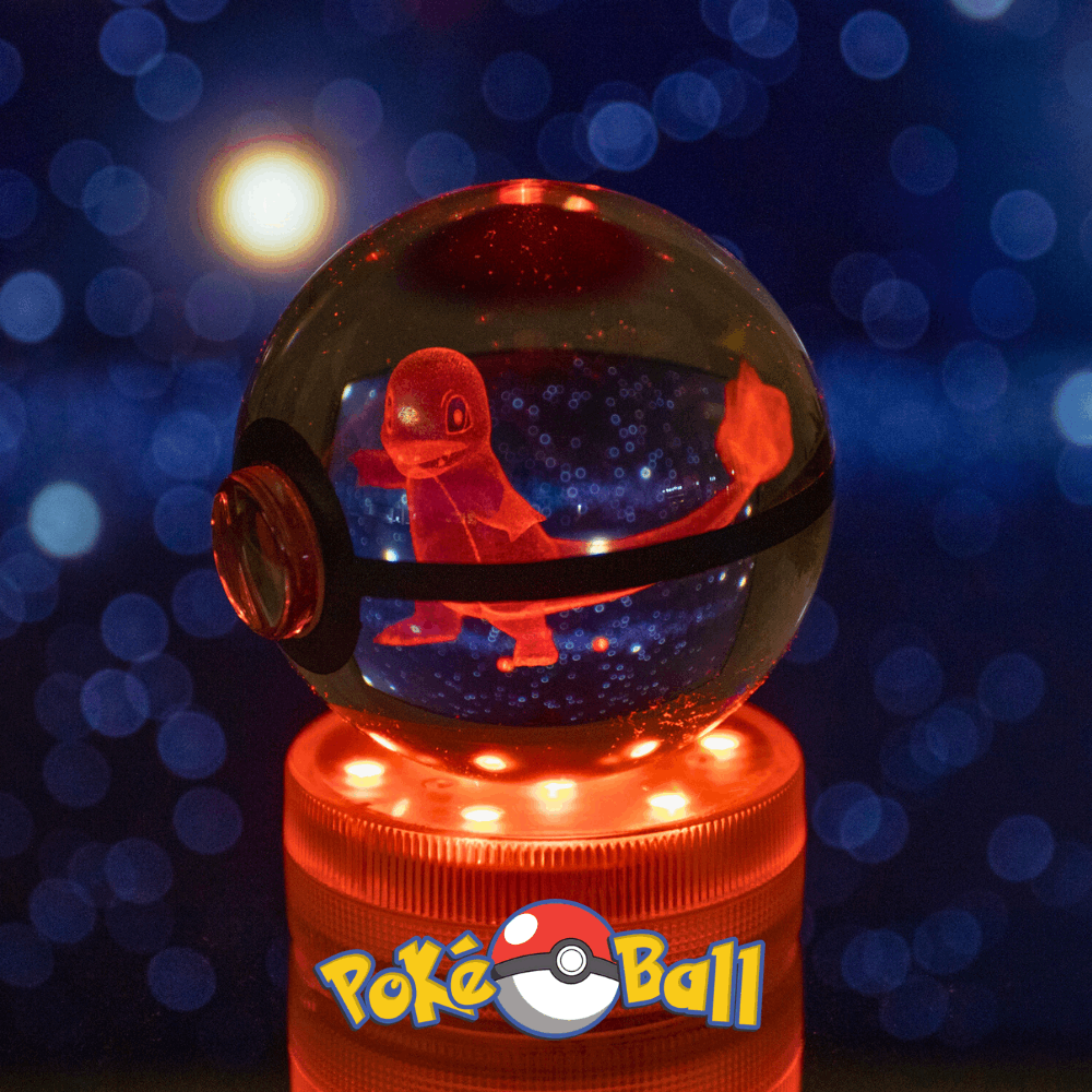 Glowing Crystal Pokeball