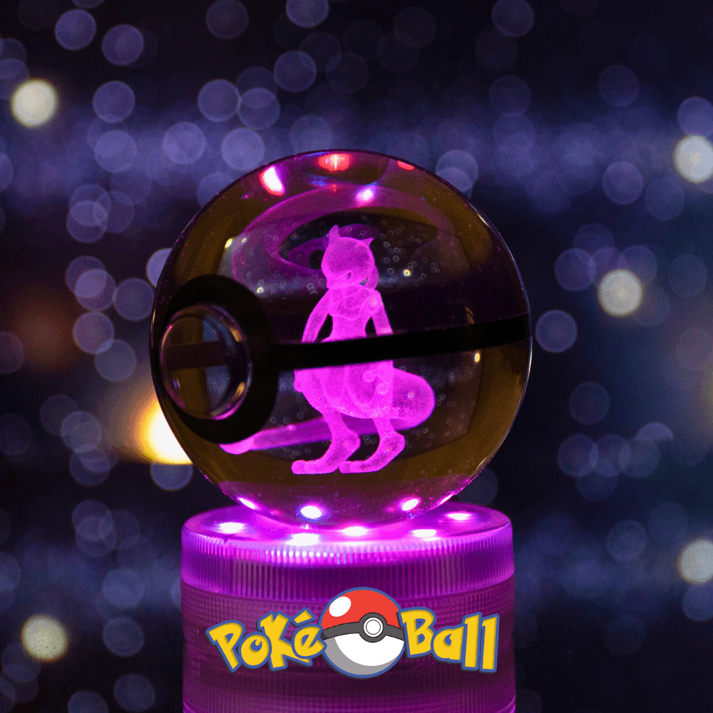 Glowing Crystal Pokeball