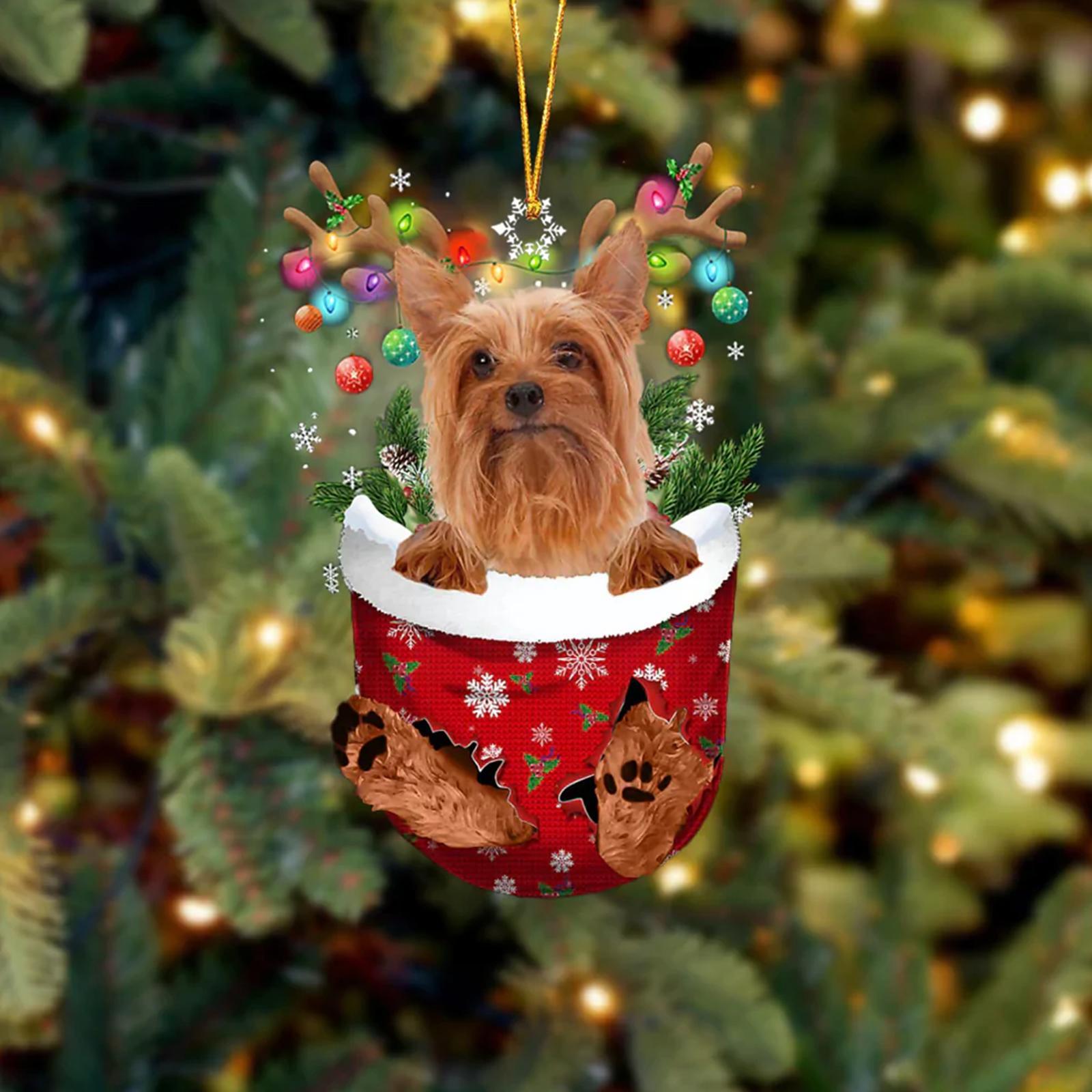 Christmas Dogs Ornaments