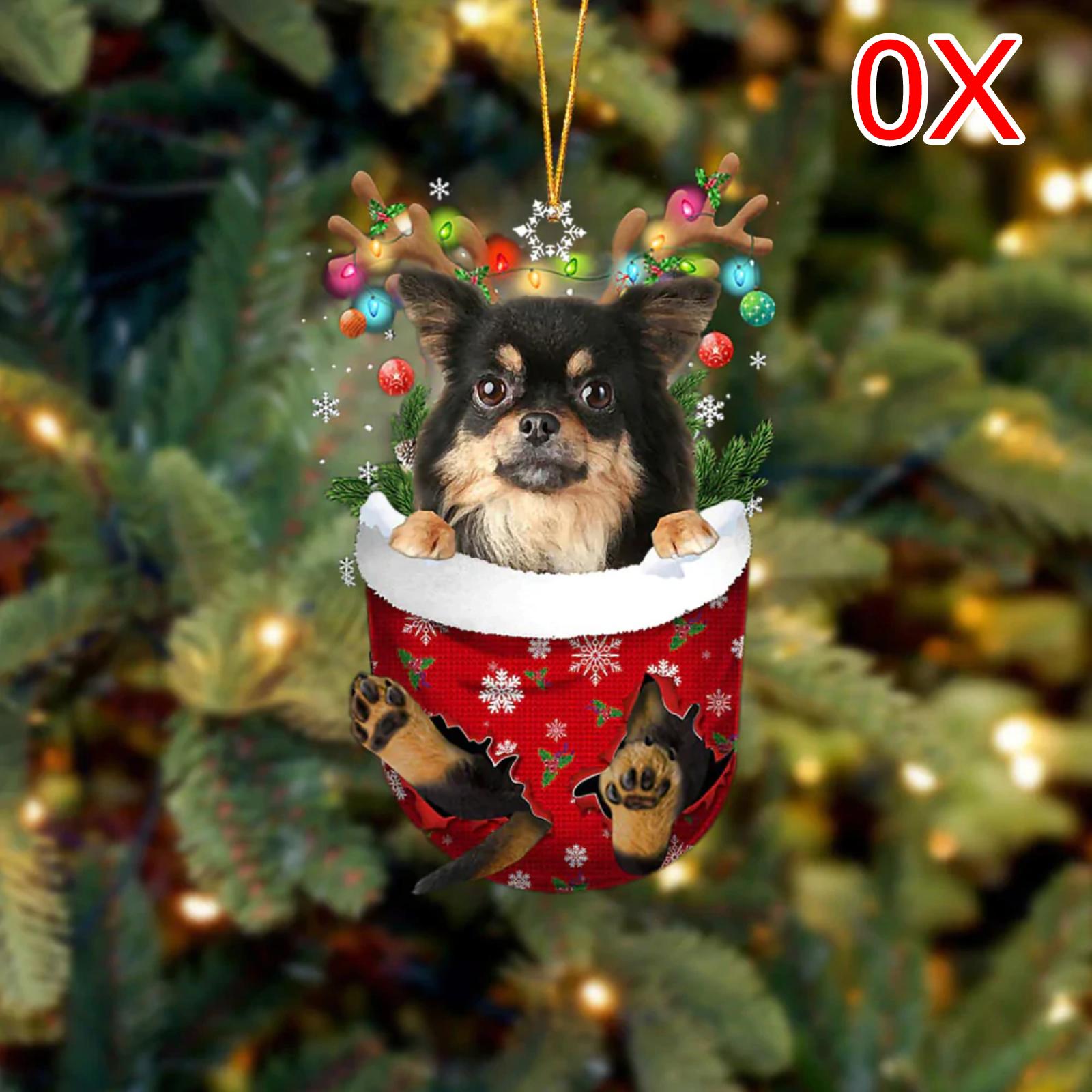 Christmas Dogs Ornaments