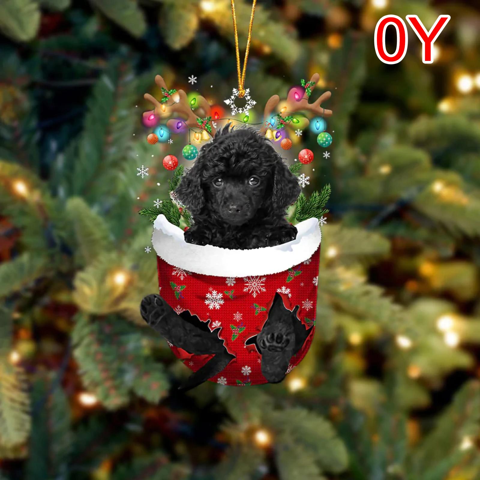 Christmas Dogs Ornaments