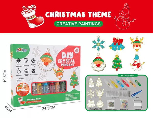 Christmas Hot Sale - DIY Crystal Paint Arts & Crafts Set