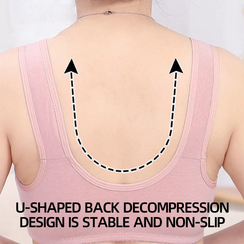 Comfortable & Convenient Front Button Bra