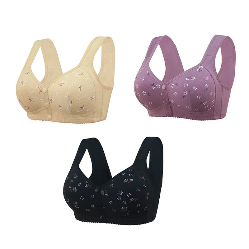 Comfortable & Convenient Front Button Bra