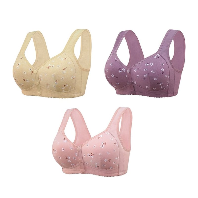 Comfortable & Convenient Front Button Bra