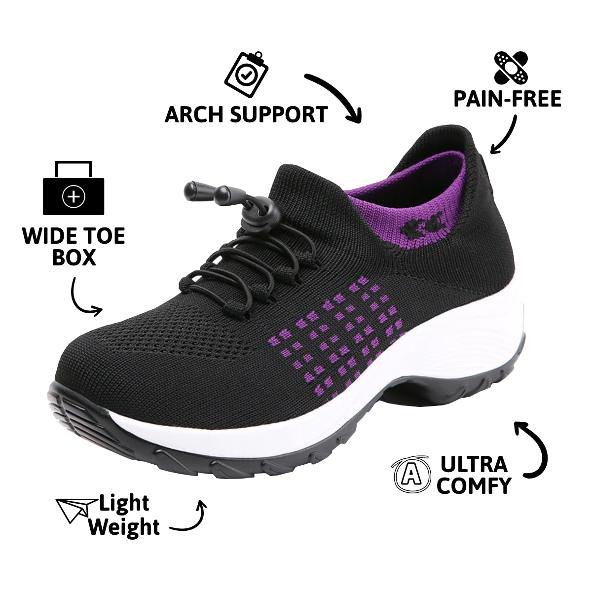 ComforthoFit Cloud Pro - Innovative Pain Relief Footwear