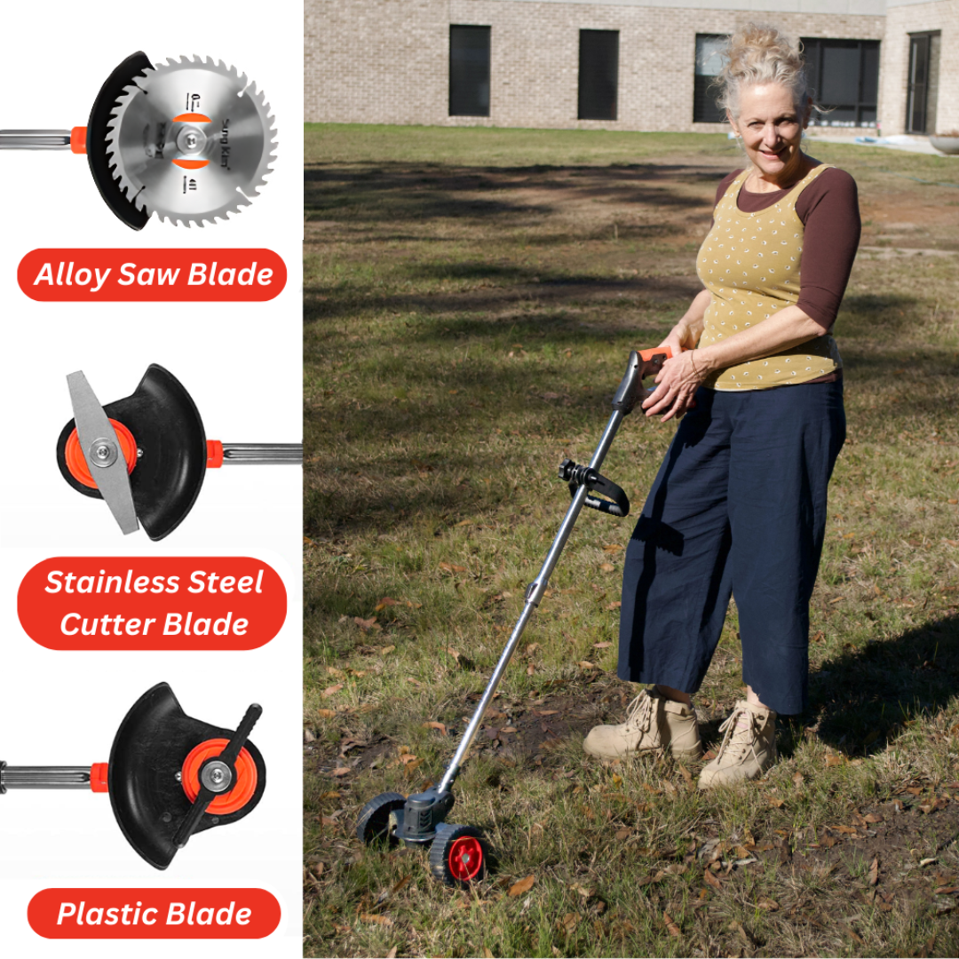 Cordless Lawn Trimmer (+ FREE Wheels)