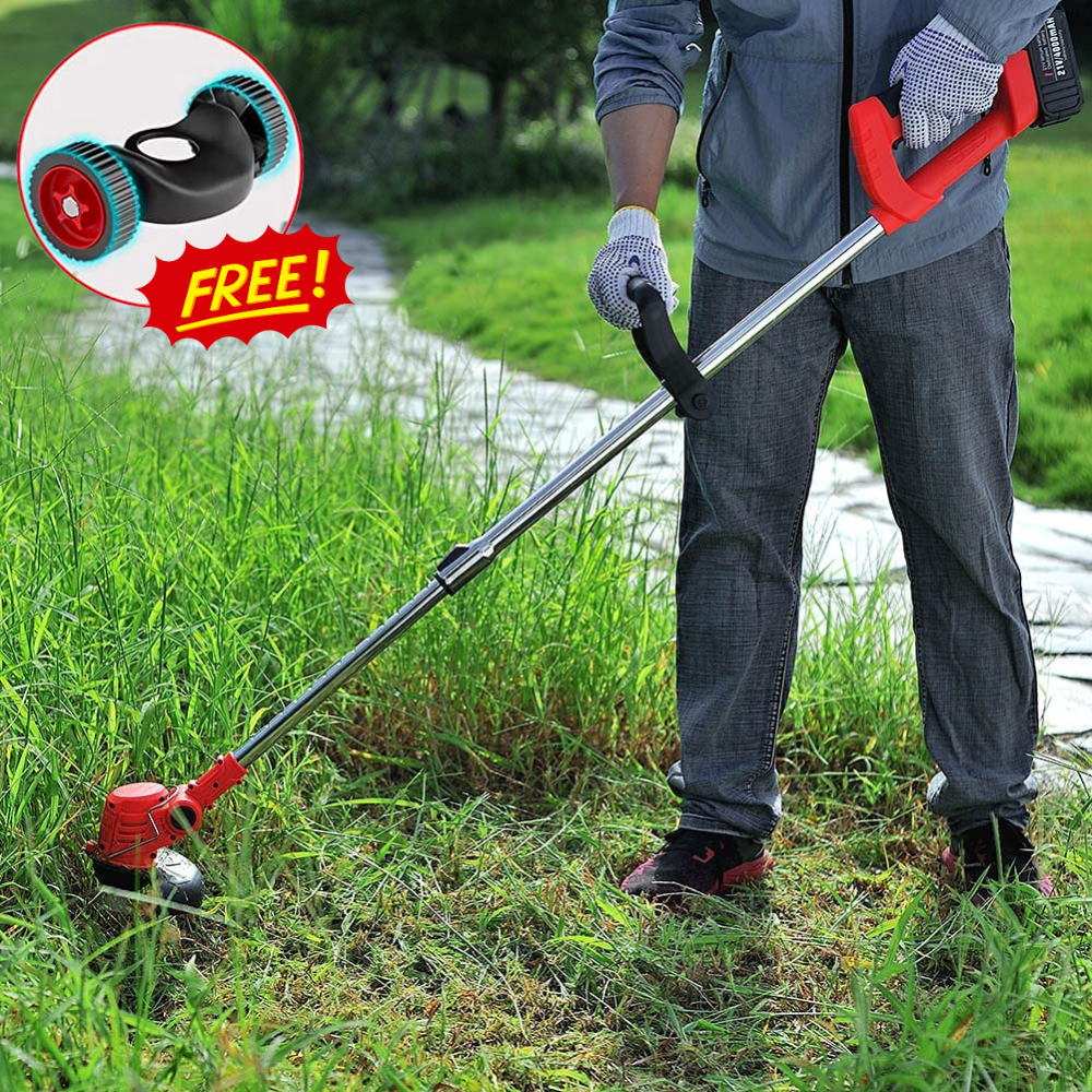 Cordless Lawn Trimmer (+ FREE Wheels)