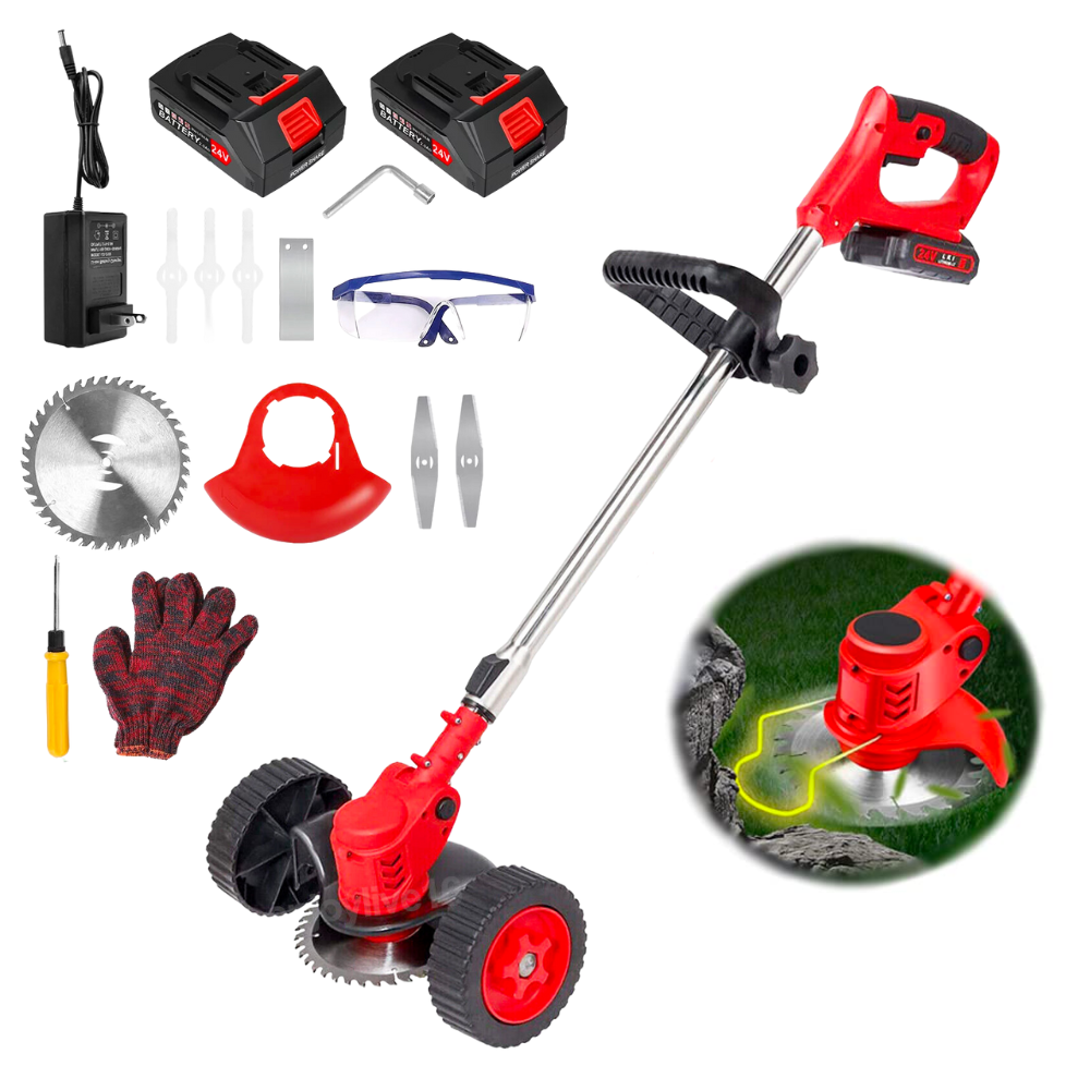 Cordless Lawn Trimmer (+ FREE Wheels)