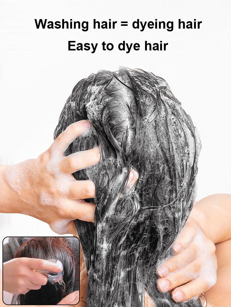 Dailypurc Pure Plant Extract For Grey Hair Color Bubble Dye