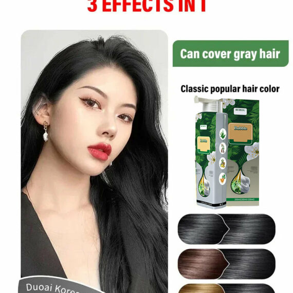 Dailypurc Pure Plant Extract For Grey Hair Color Bubble Dye