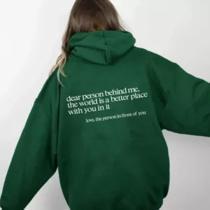 Dear Person Behind Me' - Unisex Sweatshirt