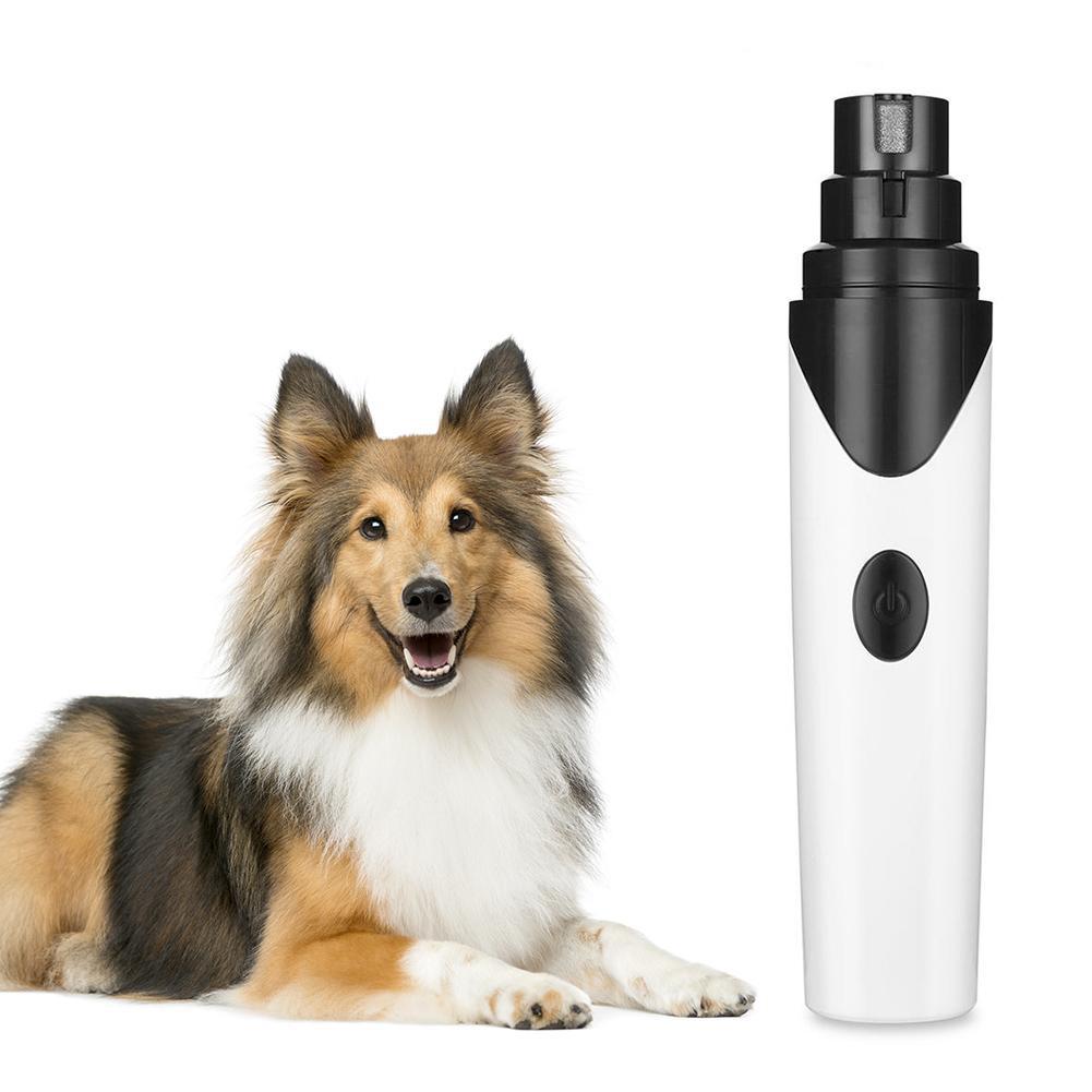 Dog Nail Trimmer - Electric Nail Grinder For Dogs - Soft Pet Paws