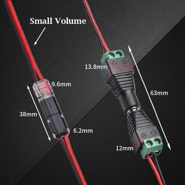 Double - Wire Plug-in Connector With Locking Buckle