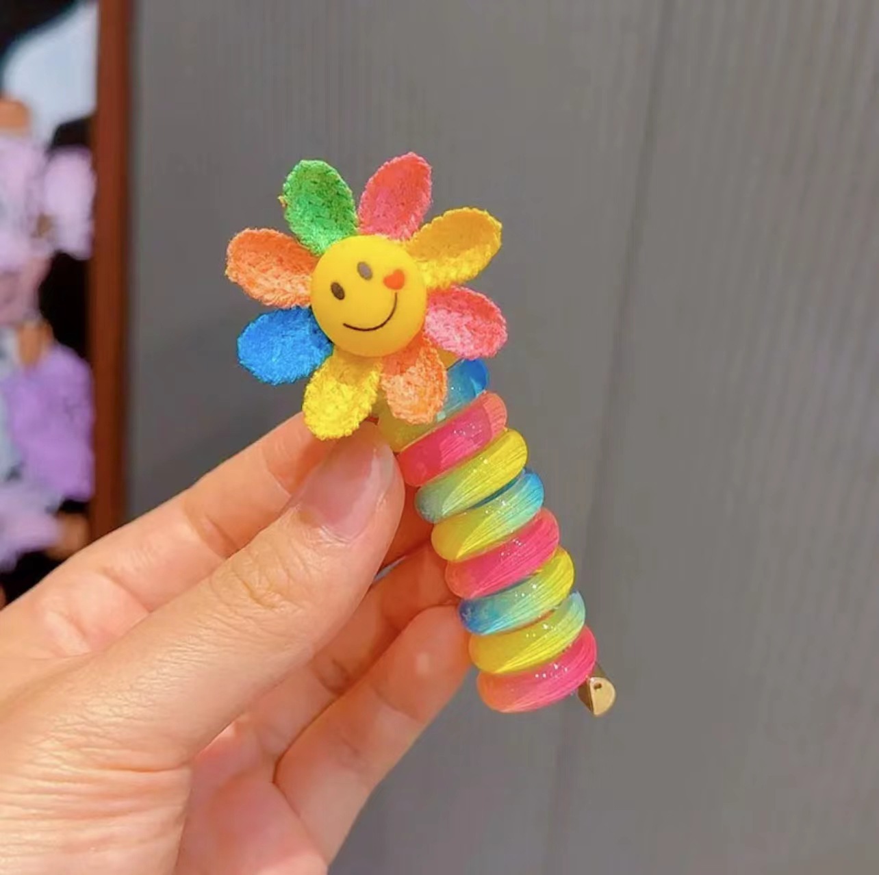 Early Christmas Sale - Colorful Telephone Wire Hair Bands for Kids