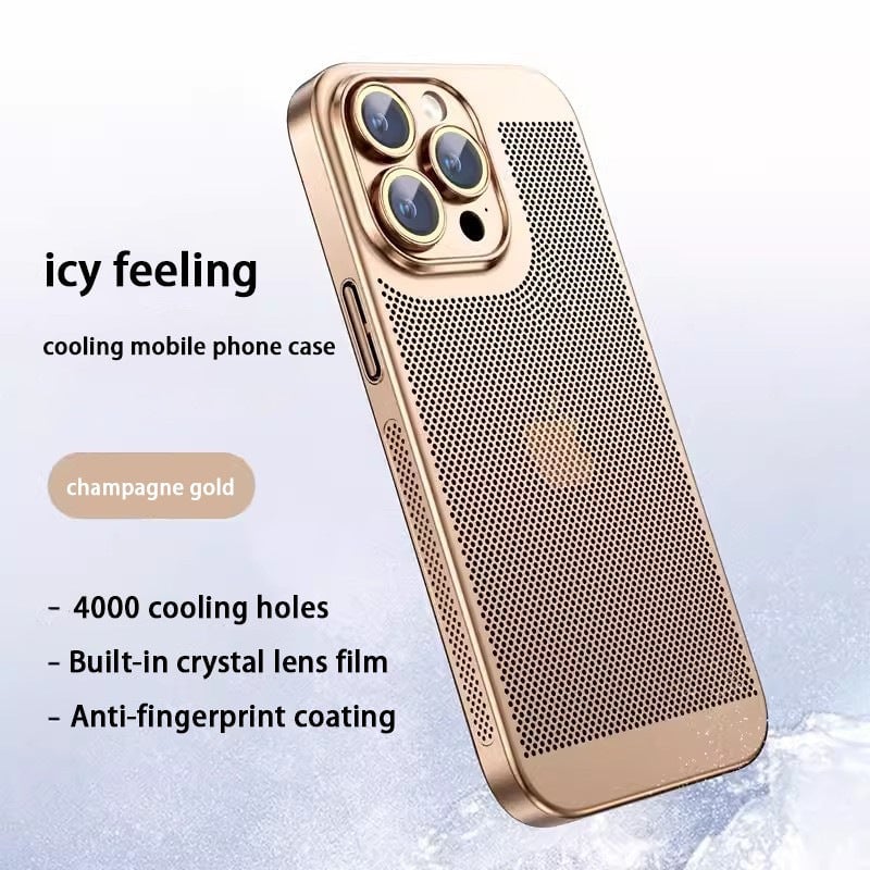 Electroplating Heat Dissipation Phone Case