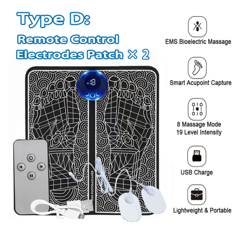 Euphology EMS Foot Massager Pain Relief Pad