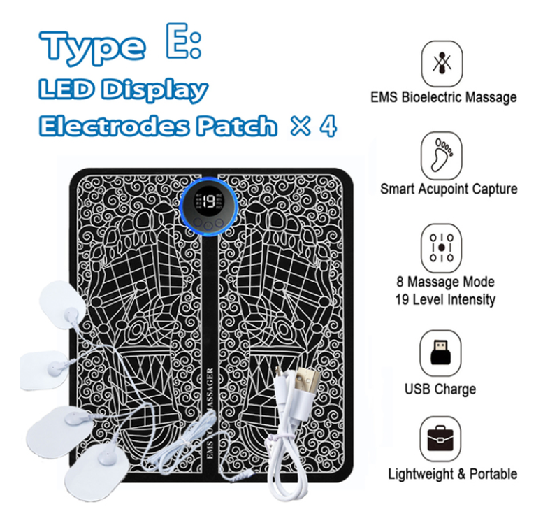 Euphology EMS Foot Massager Pain Relief Pad