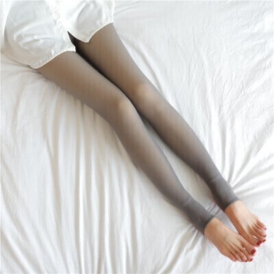 Flawless Legs Fake Translucent Warm Fleece Pantyhose