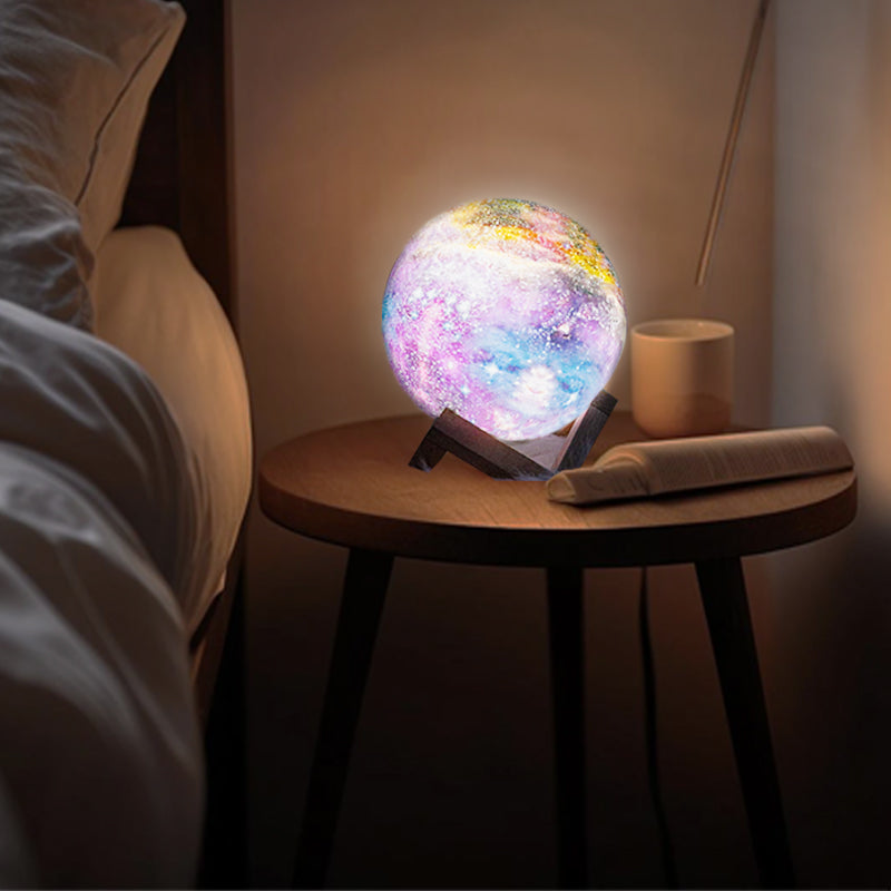 Glowsco Galaxy Moon Lamp