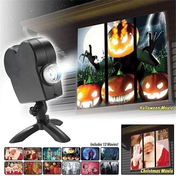 Halloween Pre-Sale 49% OFF-Halloween Holographic Projection (Also applies to Christmas)