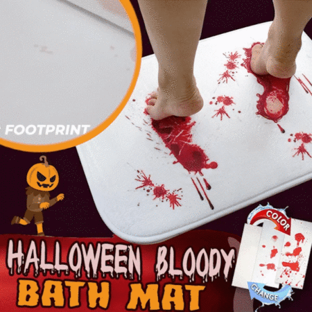 Halloween Special 49% OFF - Bloody Color Changing Bath Mat