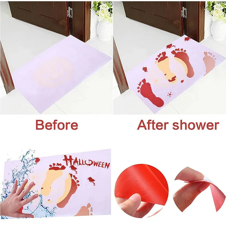 Halloween Special 49% OFF - Bloody Color Changing Bath Mat