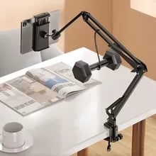 Hidden Bedside Phone Tablet Holder Retractable