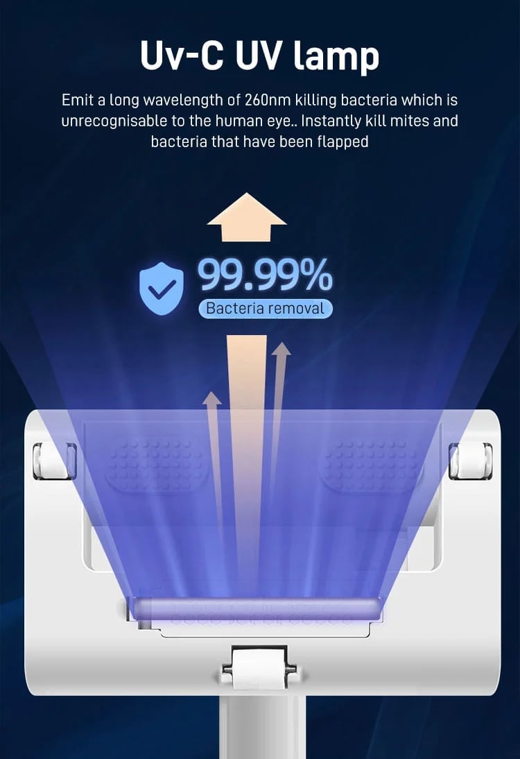 High-frequency device for the removal of strong mites in the household