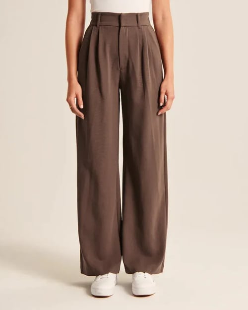 High Waist Tailored Wide Leg Pants (Buy 2 Free Shipping)