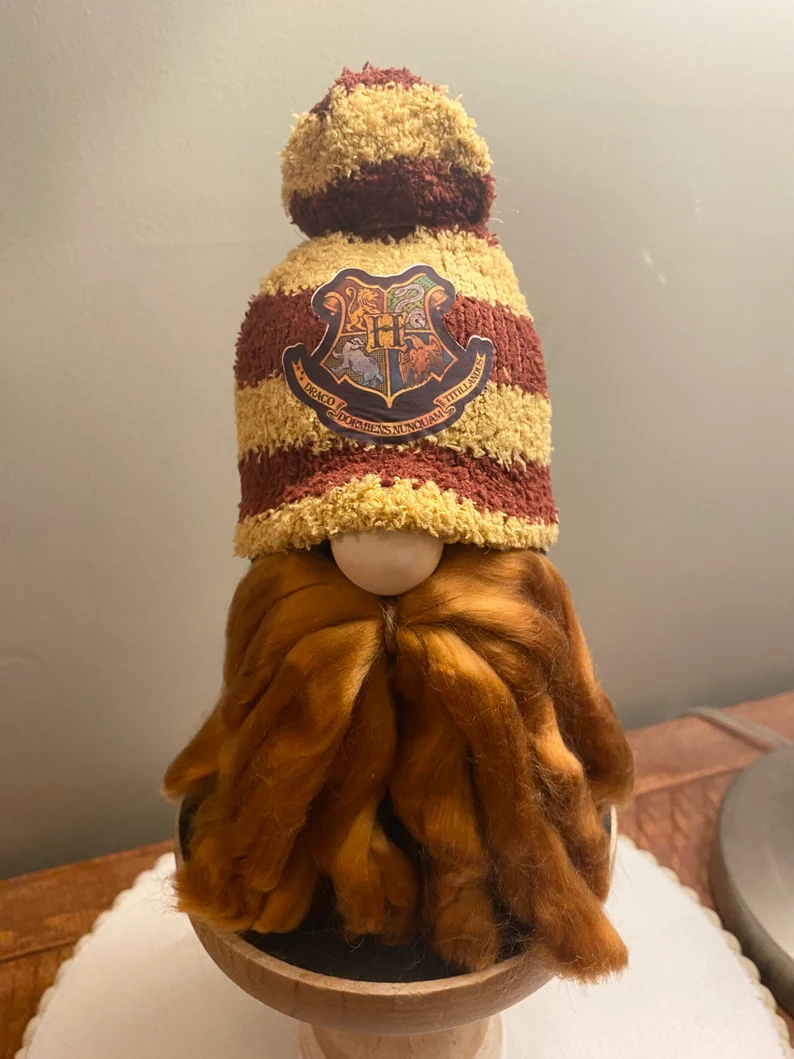 Hogwarts Theme Gnome Set, Potter, Granger,Weasley