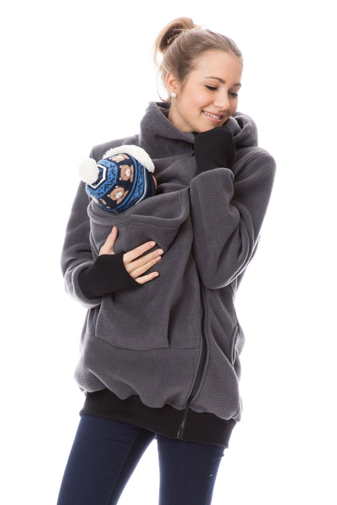 Hollander Mother & Baby Kangaroo Hoodie