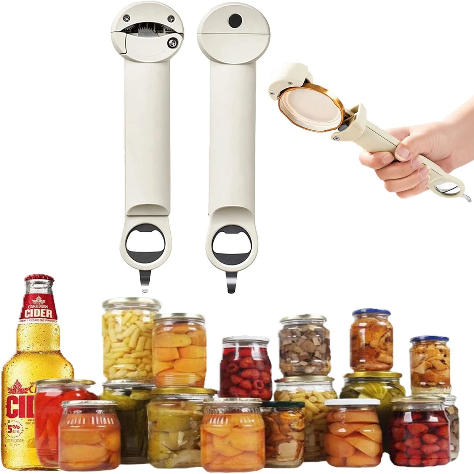 (Hot Sale-40% OFF) Multifunctional Retractable Bottle Opener