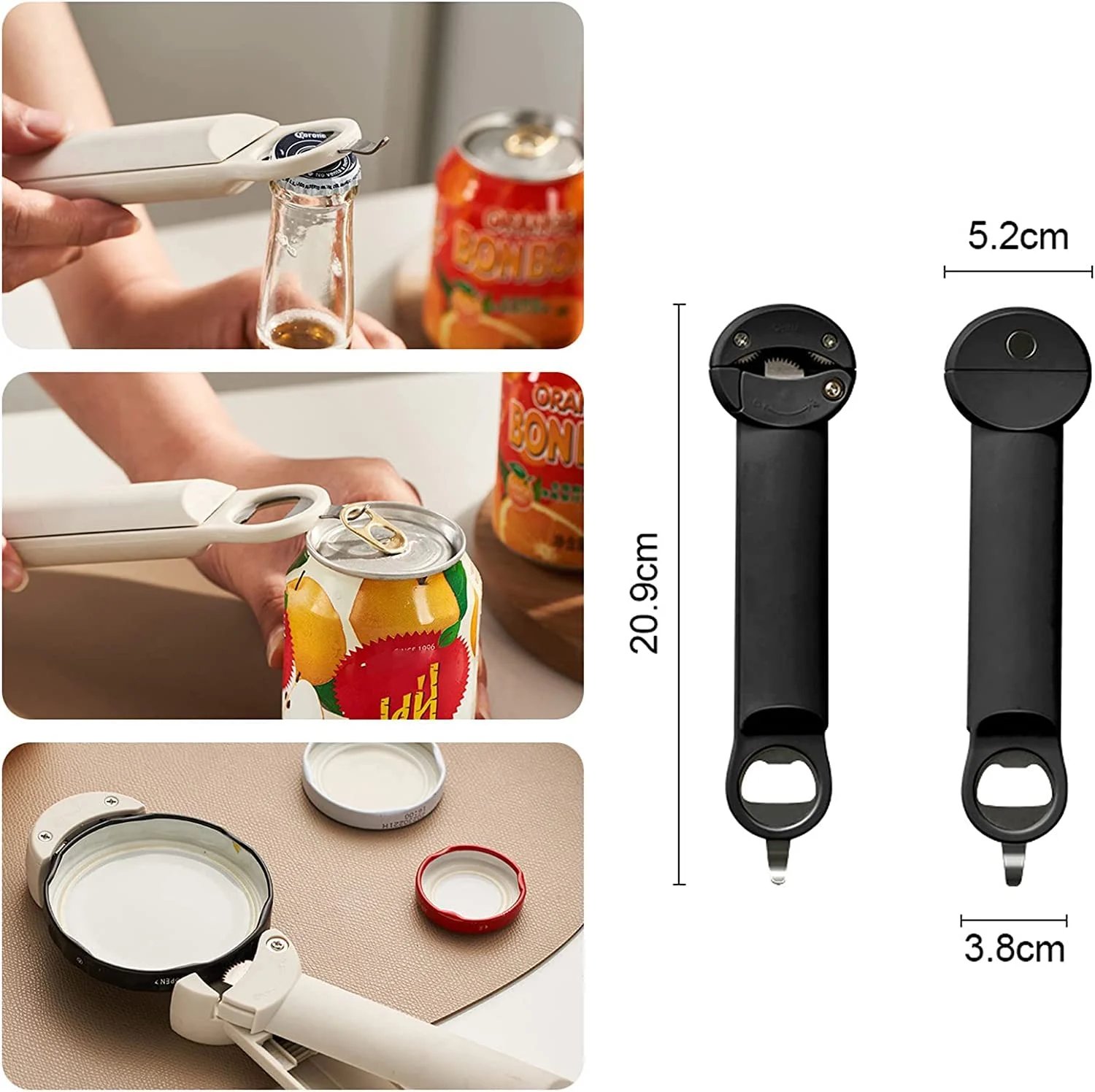 (Hot Sale-40% OFF) Multifunctional Retractable Bottle Opener