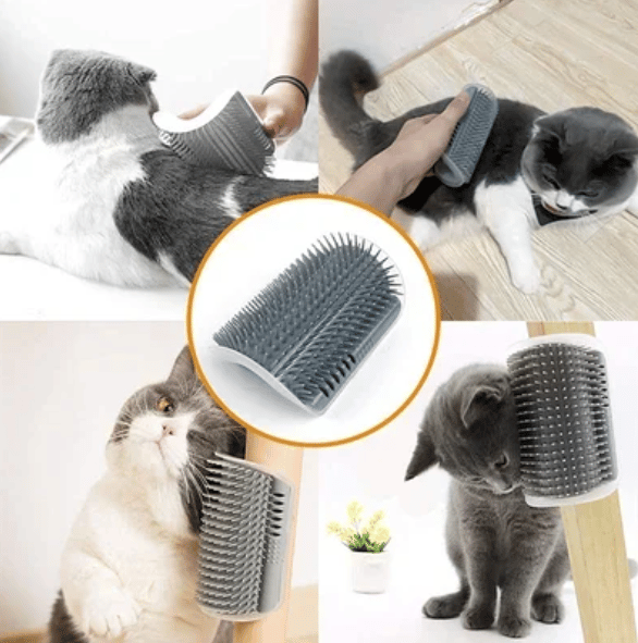 (Hot Sale Now) Cat Self Grooming Massage Toy Brush