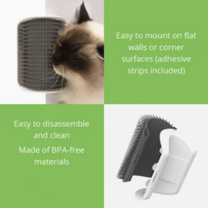 (Hot Sale Now) Cat Self Grooming Massage Toy Brush