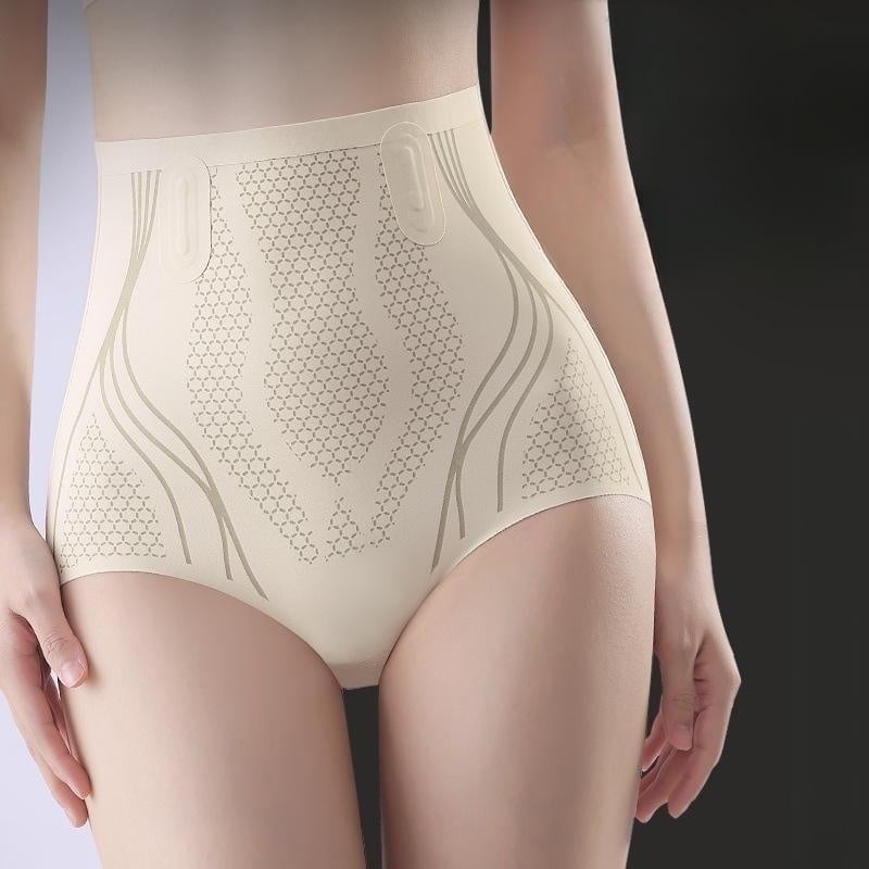 Ice Silk Ion Fibre Repair Shaping Shorts, Tummy Control Underpants