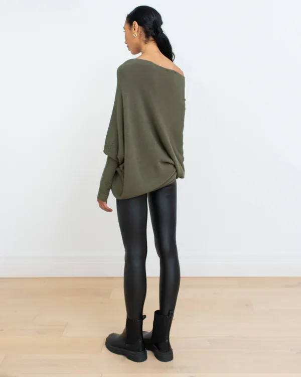 JAKI Asymmetric Draped Jumper